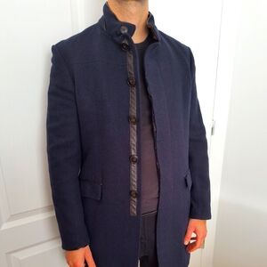 Zara Men Blue Coat